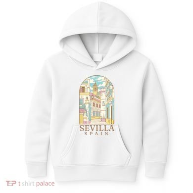 Sevilla Spain City Kids Hoodie