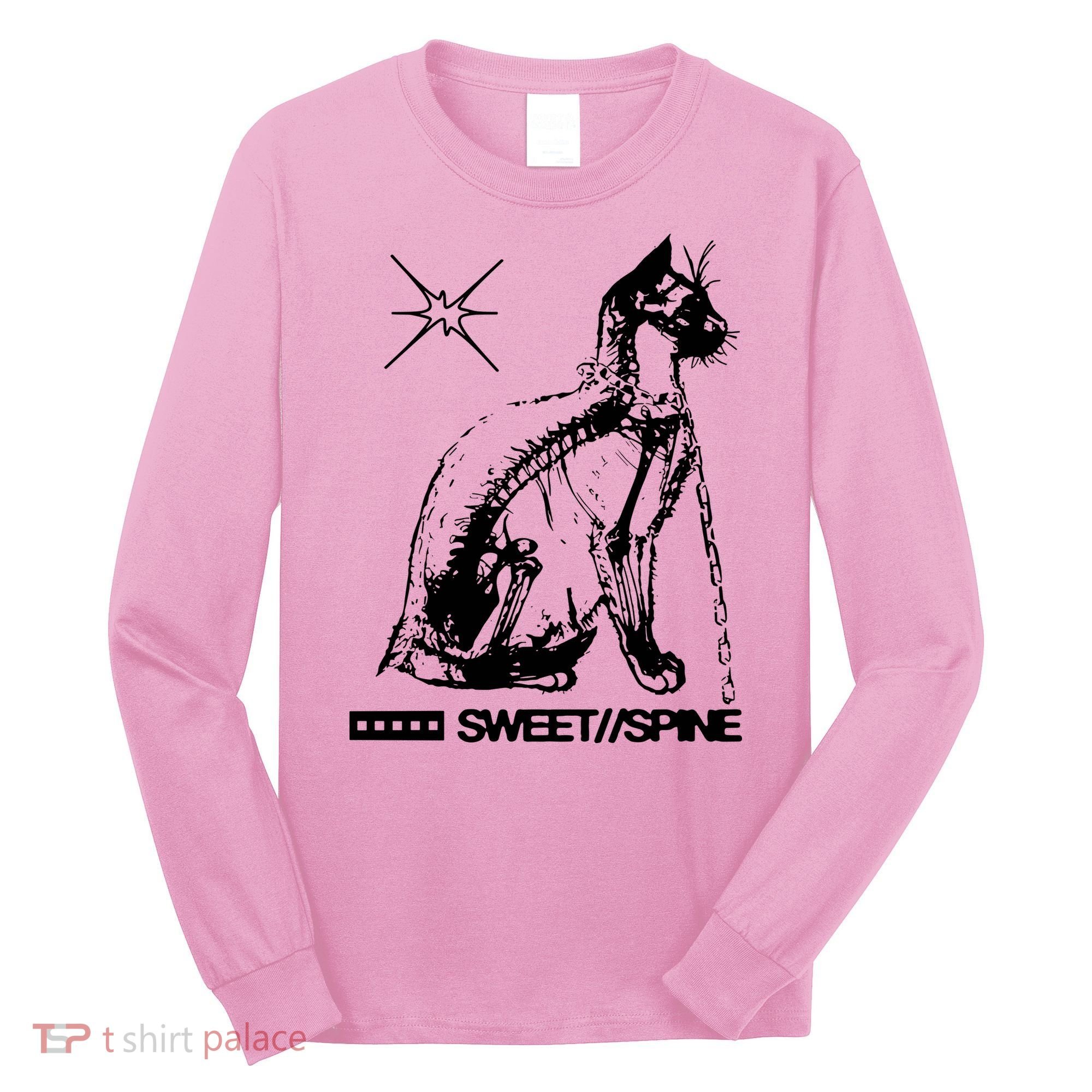 Sweet Spine Cat Long Sleeve Shirt