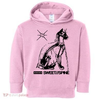 Sweet Spine Cat Toddler Hoodie