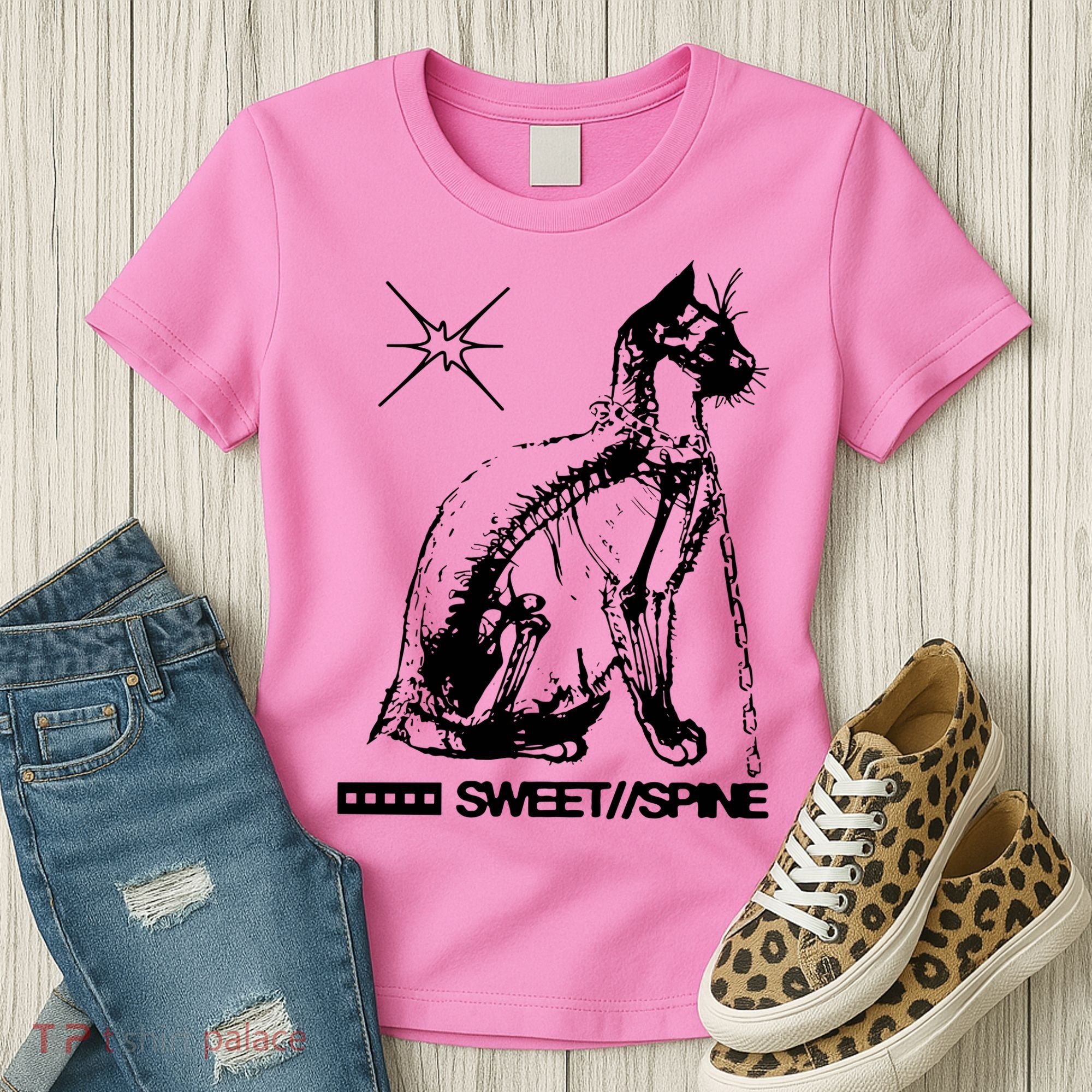 Sweet Spine Cat Women's T-Shirt