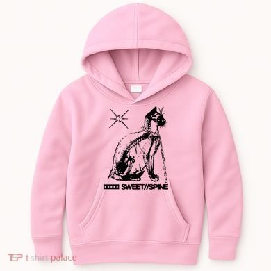 Sweet Spine Cat Kids Hoodie