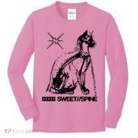 Sweet Spine Cat Kids Long Sleeve Shirt thumb 0
