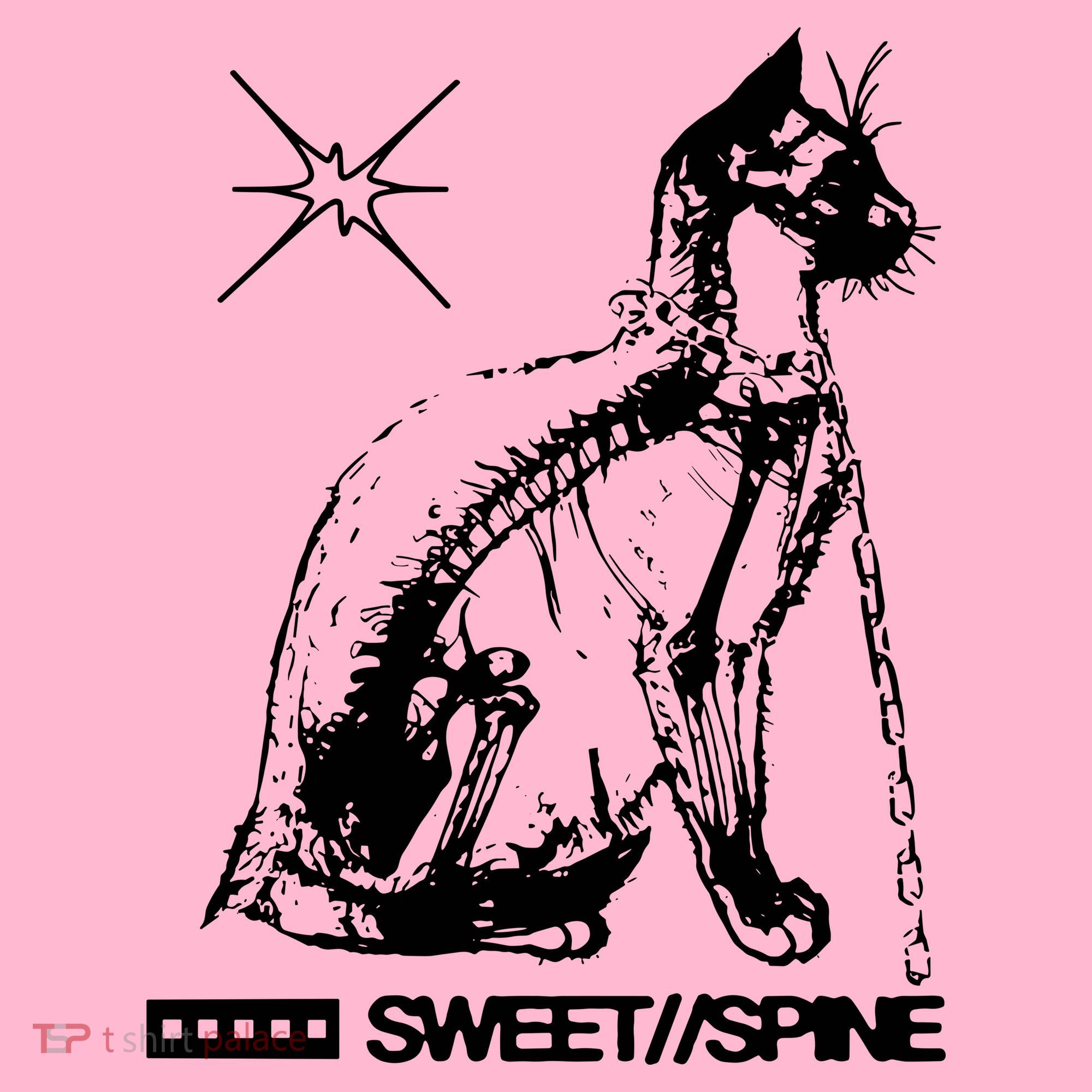 Sweet Spine Cat Kids Long Sleeve Shirt