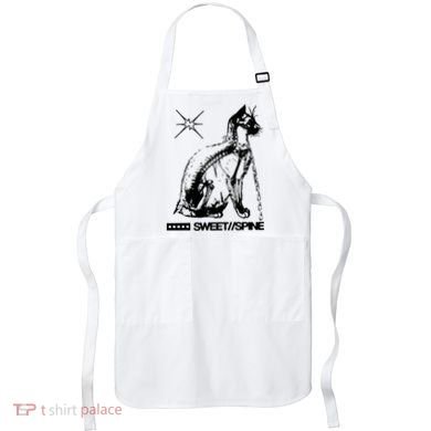 Sweet Spine Cat Apron