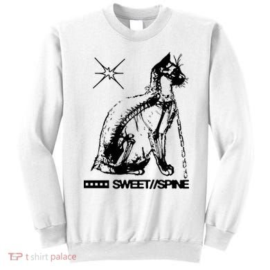 Sweet Spine Cat Sweatshirt