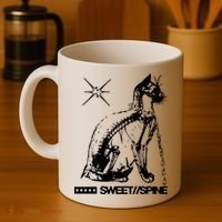 Sweet Spine Cat Coffee Mug thumb 4
