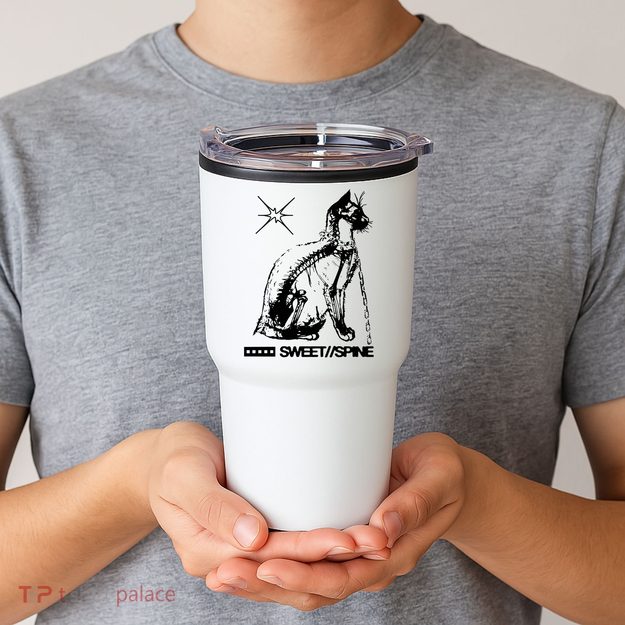 Sweet Spine Cat Tumbler