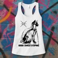 Sweet Spine Cat Women's Tank Top thumb 3