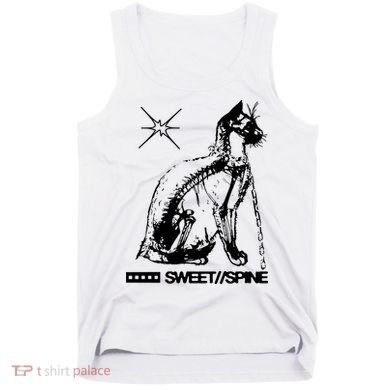 Sweet Spine Cat Tank Top