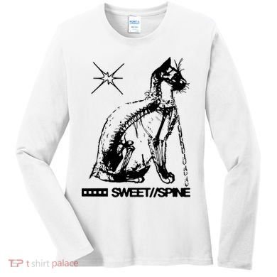 Sweet Spine Cat Women's Long Sleeve Shirt
