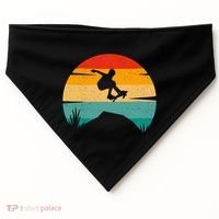 Skateboarding Skateboard Clothing Skateboarder Skateboard USA-Made Doggie Bandana thumb 0