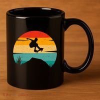 Skateboarding Skateboard Clothing Skateboarder Skateboard 11oz C Handle Ceramic Mug thumb 3