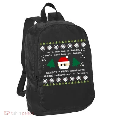 Sql Santa Claus Database Clause Developer Code Db Programmer Gift Port Authority Crush Ripstop Backpack
