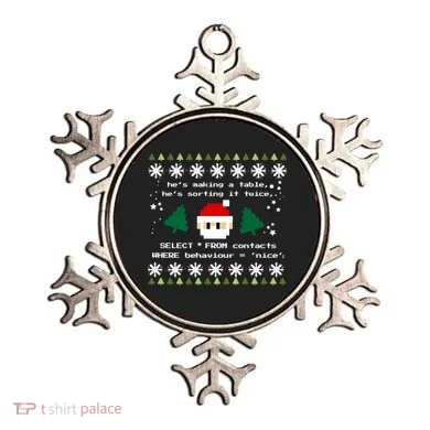 Sql Santa Claus Database Clause Developer Code Db Programmer Gift Ornament