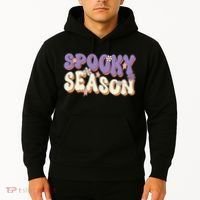 Spooky Season Cute Halloween Vibe Gift Hoodie thumb 2