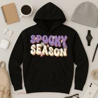 Spooky Season Cute Halloween Vibe Gift Hoodie thumb 3