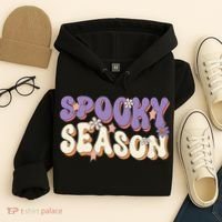 Spooky Season Cute Halloween Vibe Gift Hoodie thumb 4