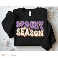 Spooky Season Cute Halloween Vibe Gift Sweatshirt thumb 2