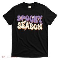 Spooky Season Cute Halloween Vibe Gift T-Shirt thumb 0