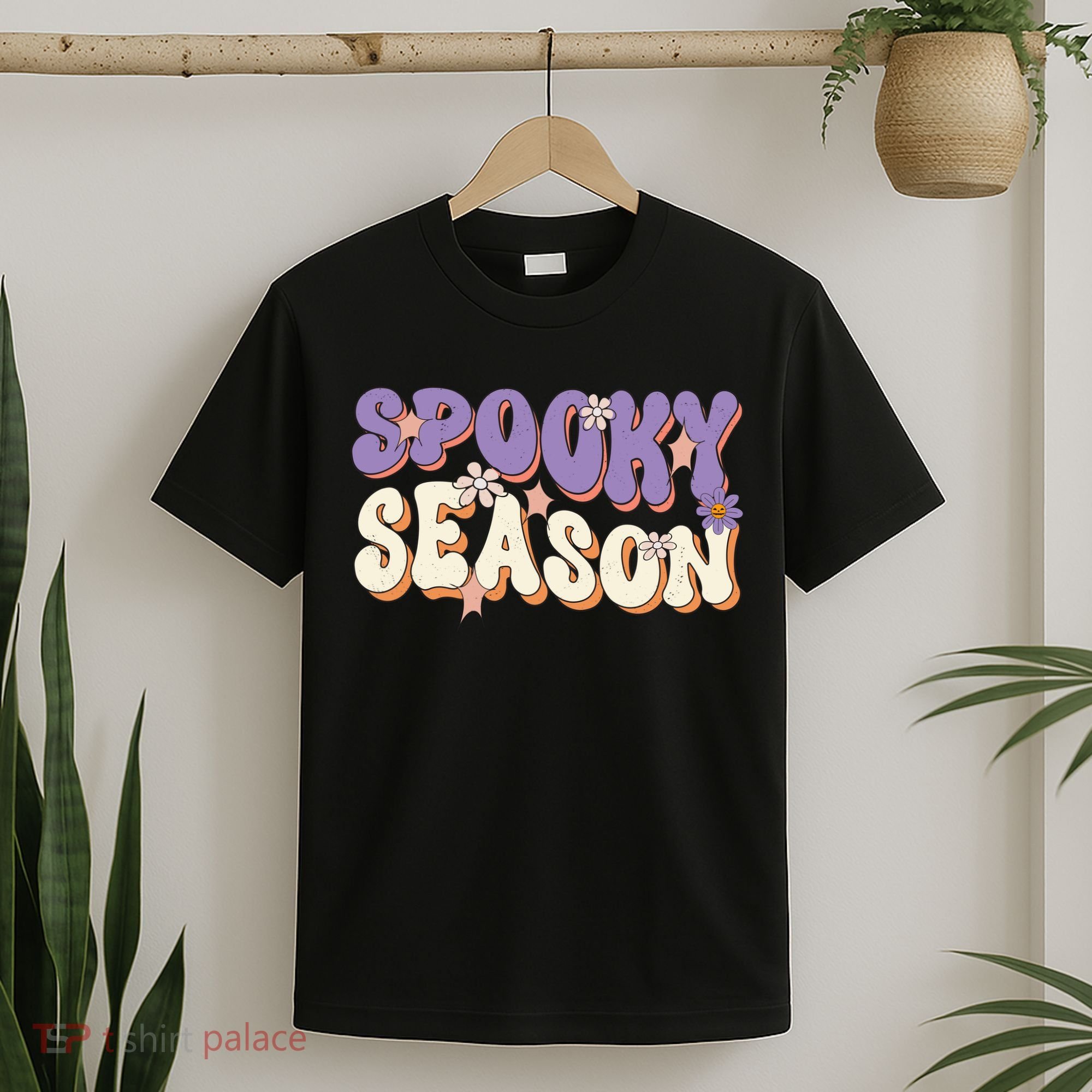 Spooky Season Cute Halloween Vibe Gift T-Shirt