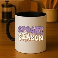 Spooky Season Cute Halloween Vibe Gift Coffee Mug thumb 4