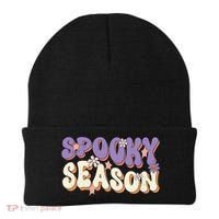 Spooky Season Cute Halloween Vibe Gift Beanie thumb 0