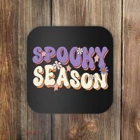 Spooky Season Cute Halloween Vibe Gift Coaster thumb 0
