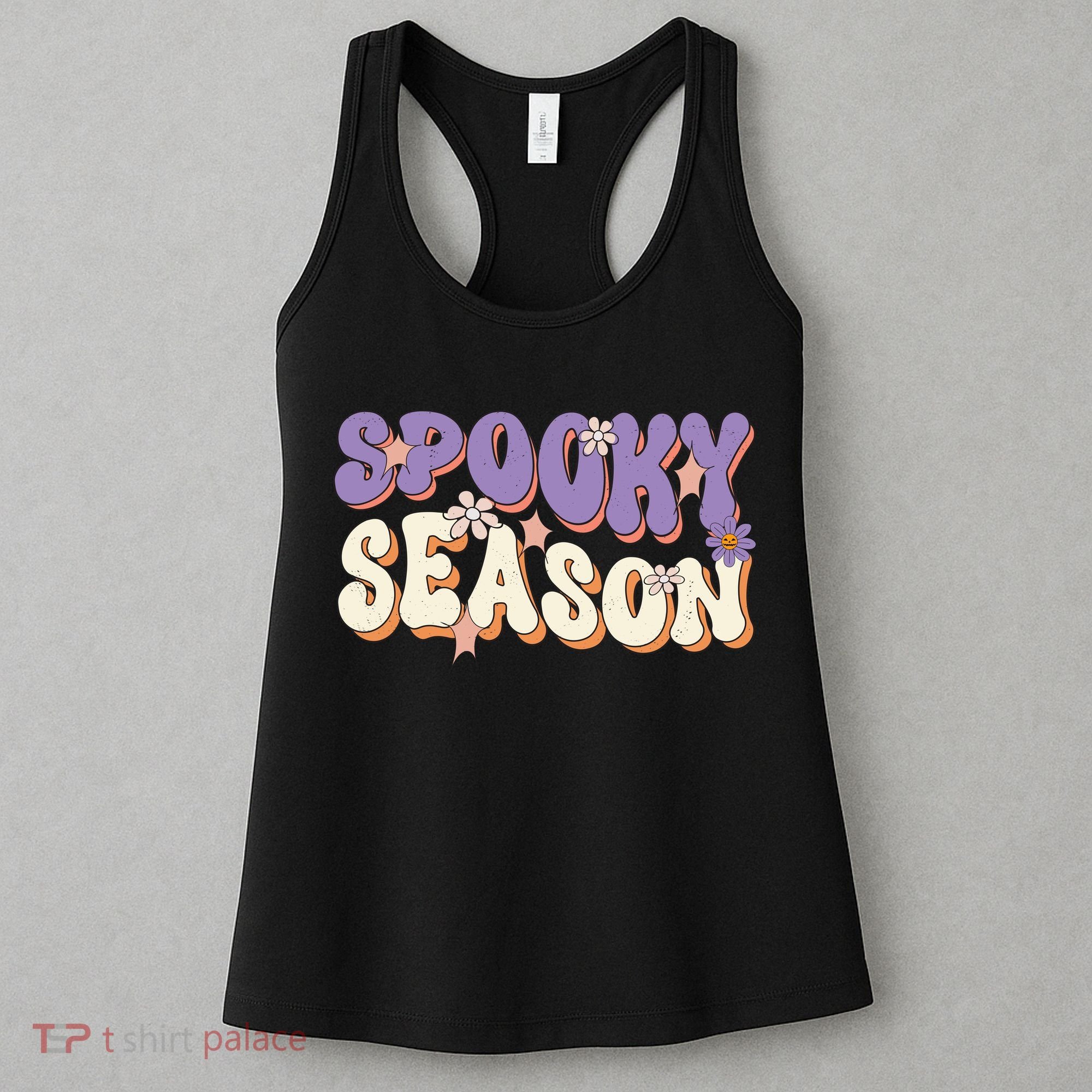 Spooky Season Cute Halloween Vibe Gift Women's Tank Top