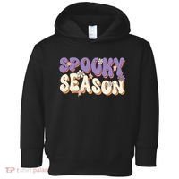 Spooky Season Cute Halloween Vibe Gift Toddler Hoodie thumb 0