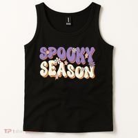 Spooky Season Cute Halloween Vibe Gift Tank Top thumb 2