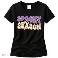 Spooky Season Cute Halloween Vibe Gift Women's T-Shirt thumb 0