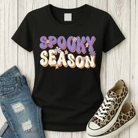 Spooky Season Cute Halloween Vibe Gift Women's T-Shirt thumb 3