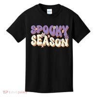 Spooky Season Cute Halloween Vibe Gift Kids T-Shirt thumb 0