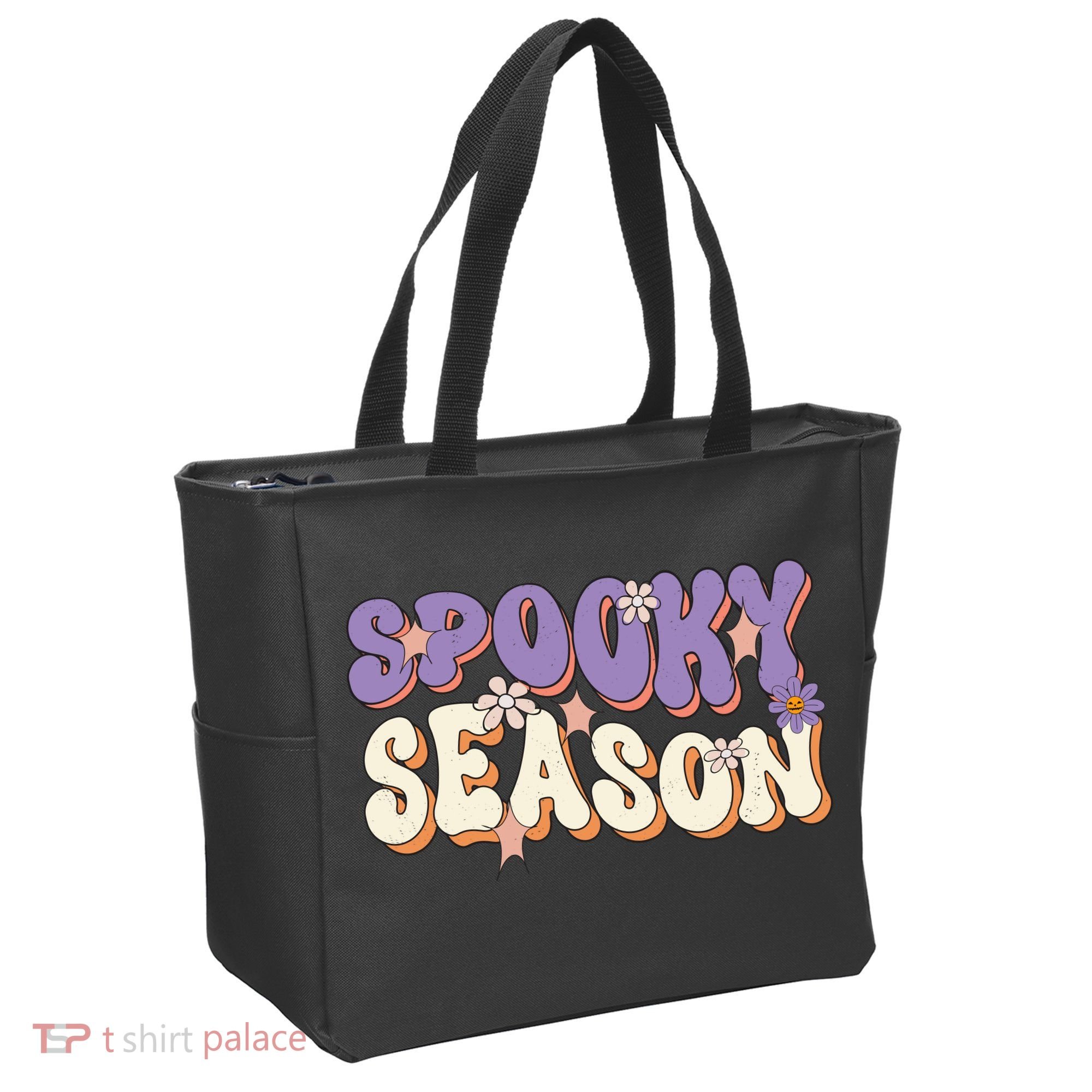 Spooky Season Cute Halloween Vibe Gift Tote Bag