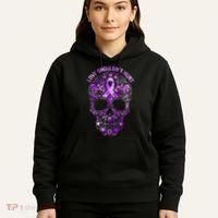 Sugar Skull Calavera Domestic Violence Awareness Hoodie thumb 5