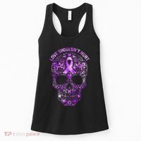 Sugar Skull Calavera Domestic Violence Awareness Women's Tank Top thumb 0