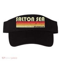 SALTON SEA CALIFORNIA Funny Fishing Camping Summer Gift Visor thumb 0