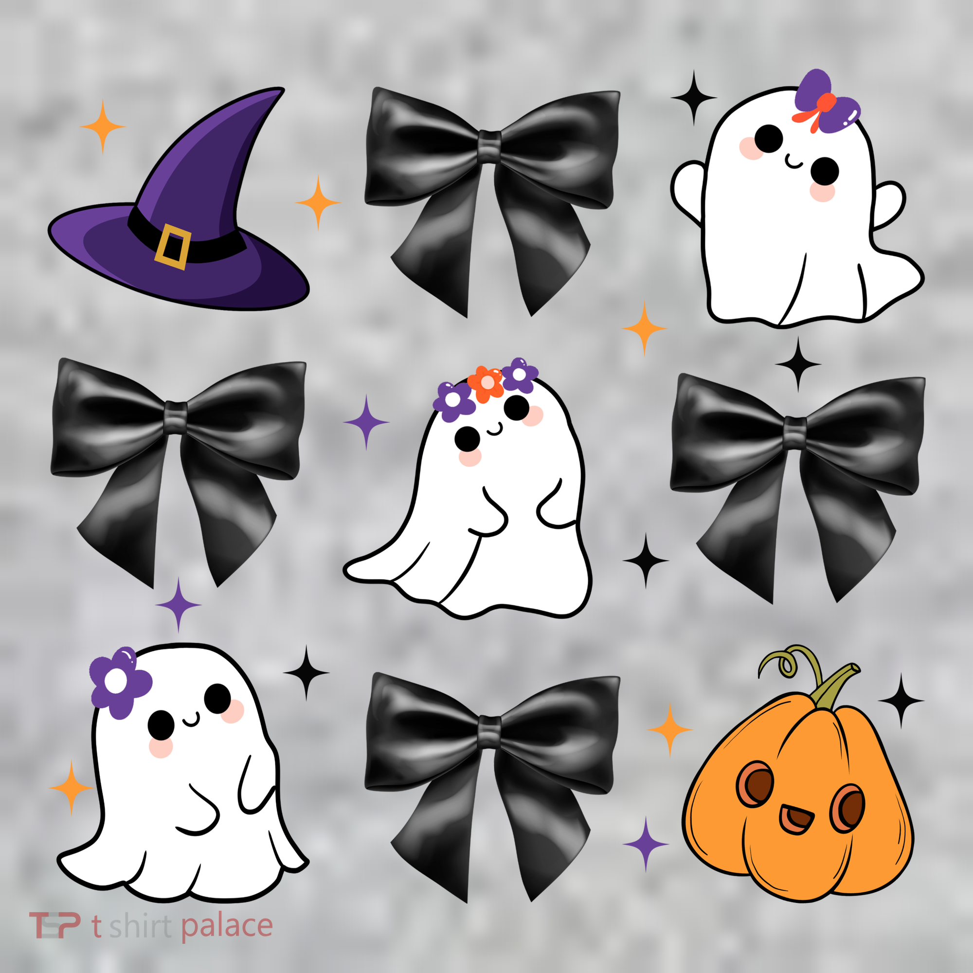 Spooky Season Cute Boo Ghost Coquette Halloween The Baniff Cuffed Pom Beanie