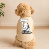 Shakespeare Smoking Doobie Or Not Doobie That Is The Question Doggie Tank thumb 2