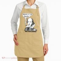 Shakespeare Smoking Doobie Or Not Doobie That Is The Question Apron thumb 2