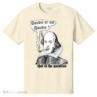 Shakespeare Smoking Doobie Or Not Doobie That Is The Question T-Shirt thumb 0