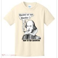 Shakespeare Smoking Doobie Or Not Doobie That Is The Question Kids T-Shirt thumb 0