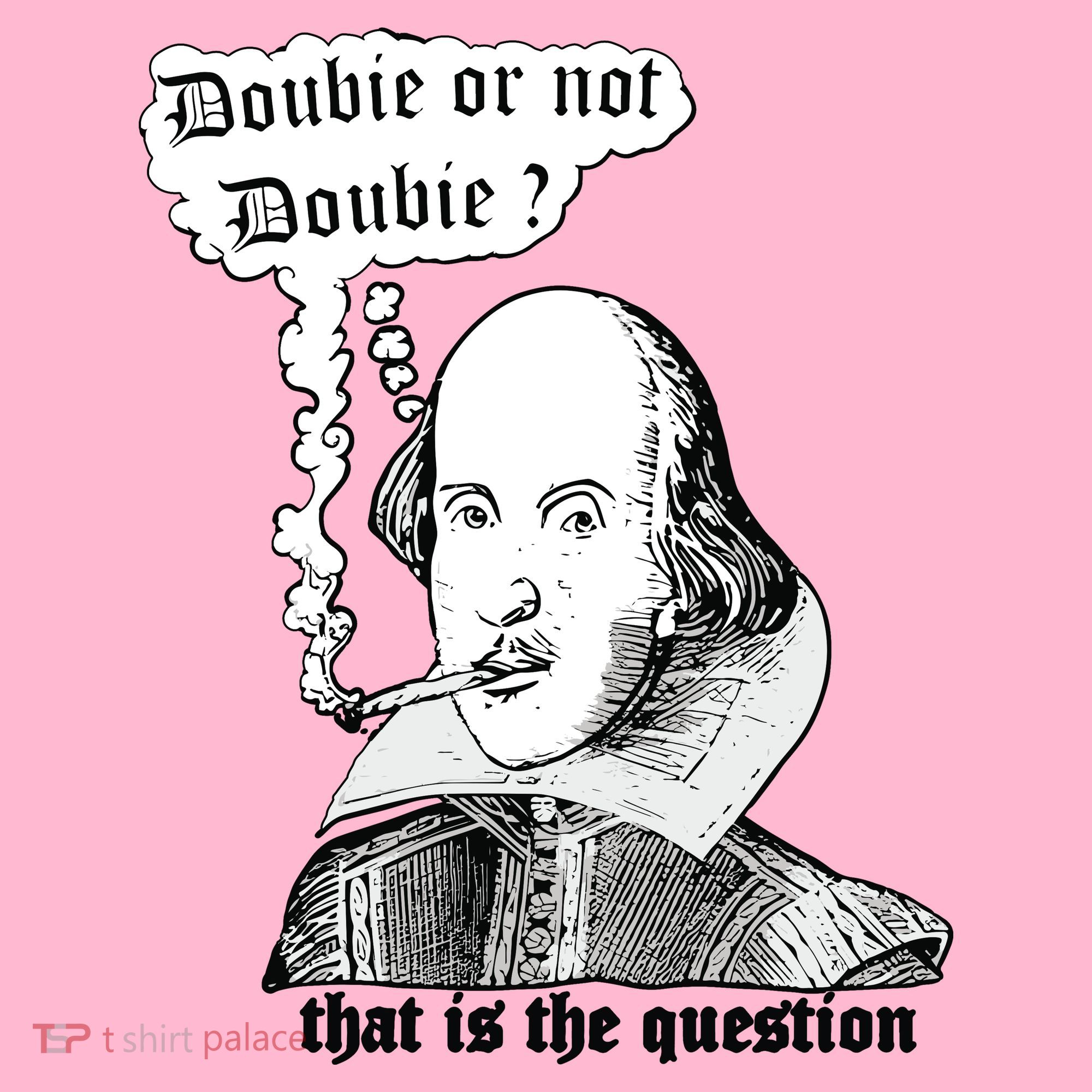 Shakespeare Smoking Doobie Or Not Doobie That Is The Question Coaster