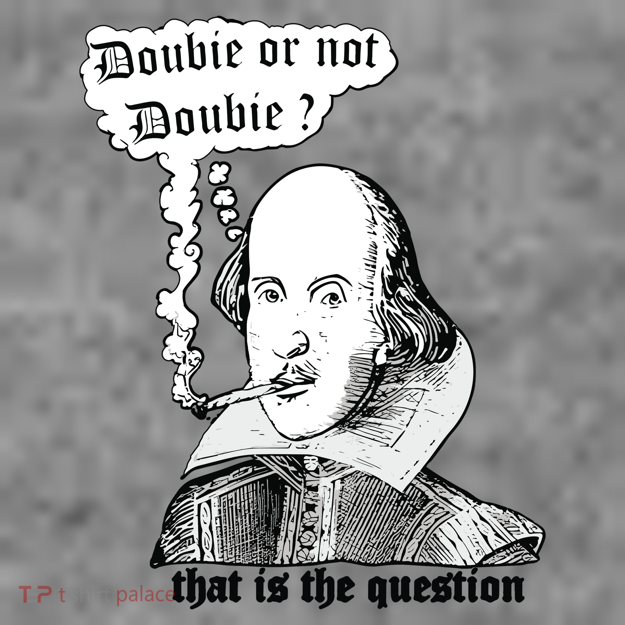 Shakespeare Smoking Doobie Or Not Doobie That Is The Question Toddler Hoodie