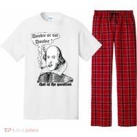 Shakespeare Smoking Doobie Or Not Doobie That Is The Question Pajama Set thumb 0
