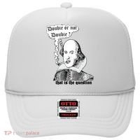 Shakespeare Smoking Doobie Or Not Doobie That Is The Question Hat thumb 0