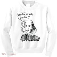 Shakespeare Smoking Doobie Or Not Doobie That Is The Question Kids Sweatshirt thumb 0