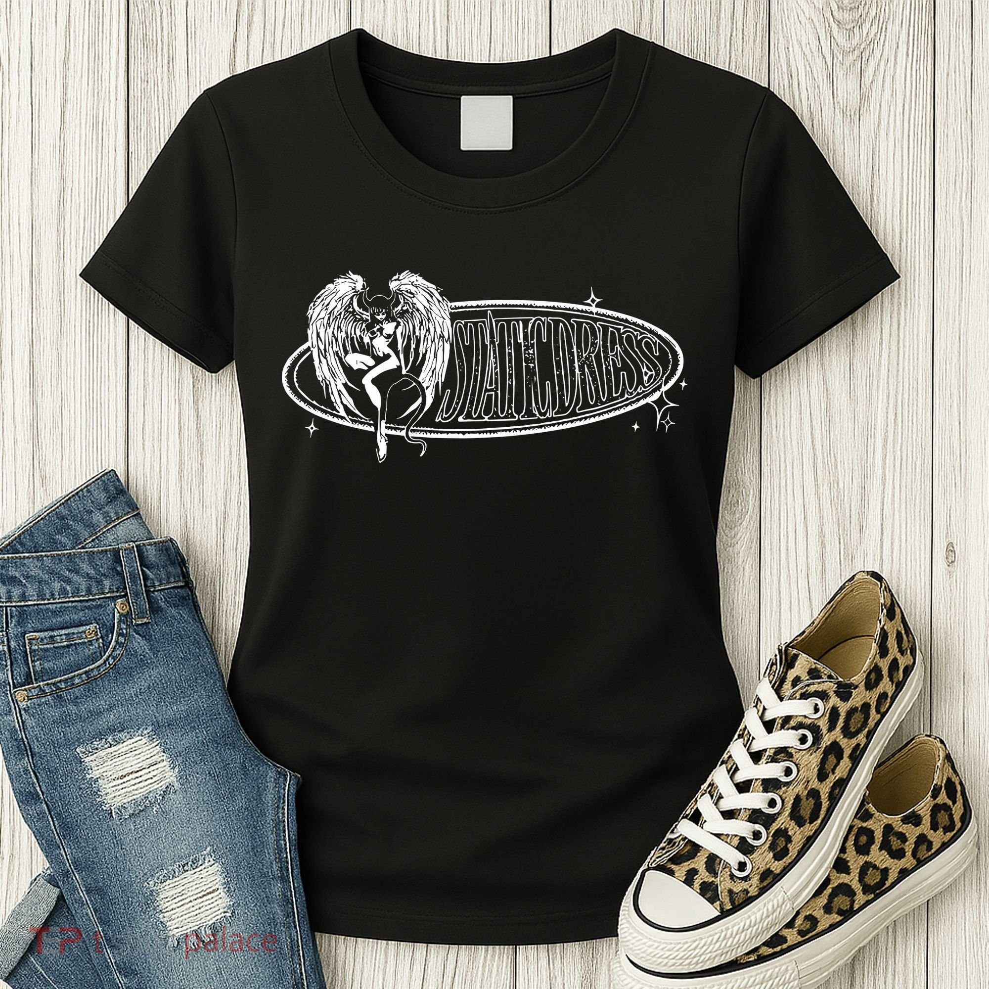 Staticdress Static Dress Starchrist Women's T-Shirt