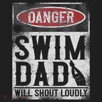 Swimming Swimmer Danger Swim Dad Tumbler thumb 3