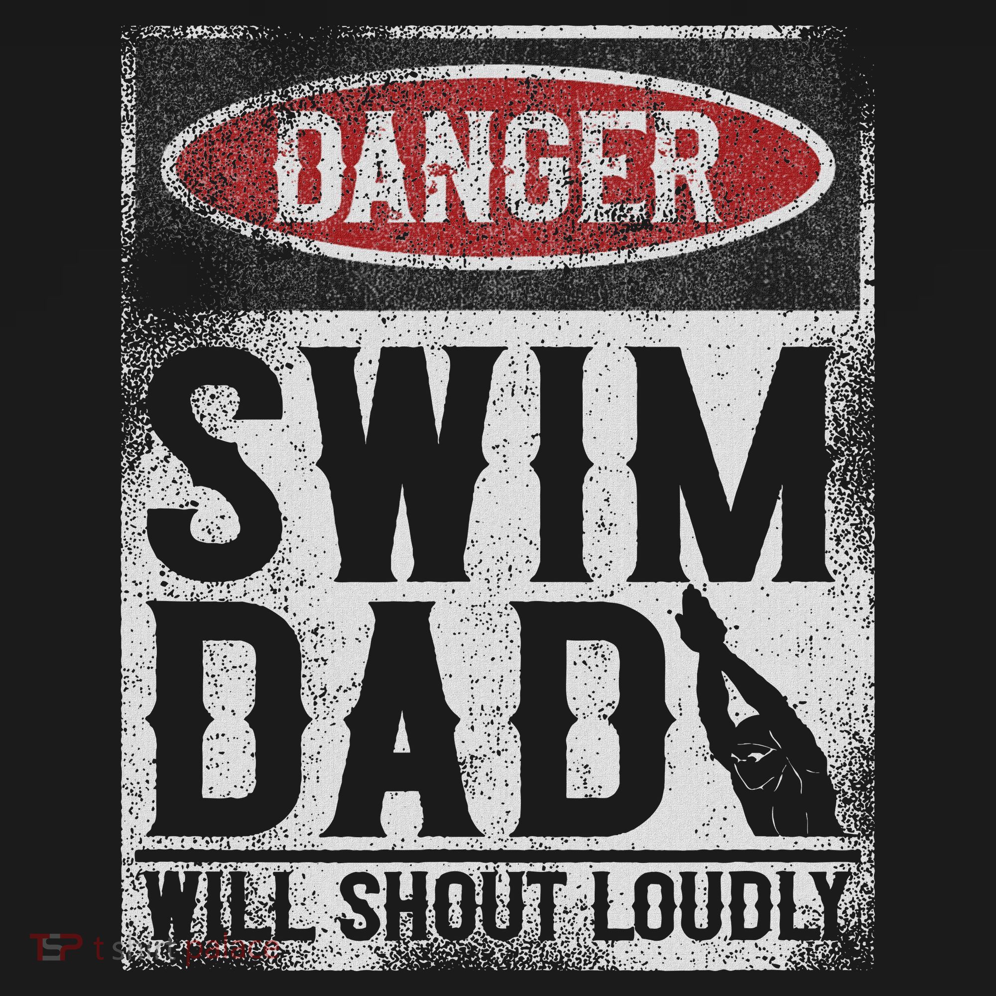Swimming Swimmer Danger Swim Dad Visor
